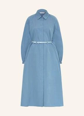 Max Mara Sukienka Koszulowa Viale blau