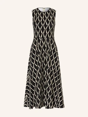 Max Mara Sukienka Z Dżerseju Lampara schwarz