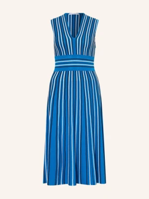 Max Mara Sukienka Z Dzianiny Agreste blau