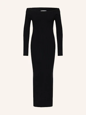 Max Mara Sukienka Z Dzianiny Arnes schwarz