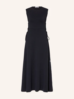 Max Mara Sukienka Z Dzianiny Delfi blau GRANATOWY