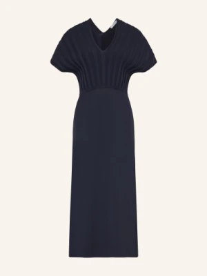 Max Mara Sukienka Z Dzianiny Serio blau