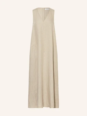 Max Mara Sukienka Z Lnu Simeone beige
