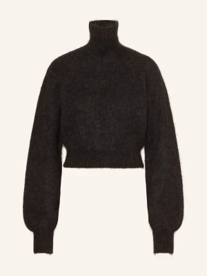 Max Mara Sweter Adorno Z Moherem grau CZIEMNOSZARY