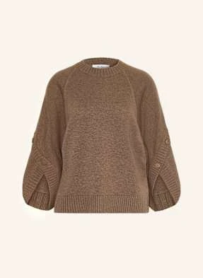 Max Mara Sweter Ampex Z Dodatkiem Kaszmiru braun
