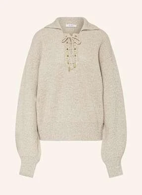 Max Mara Sweter Eccelso Z Dodatkiem Kaszmiru beige