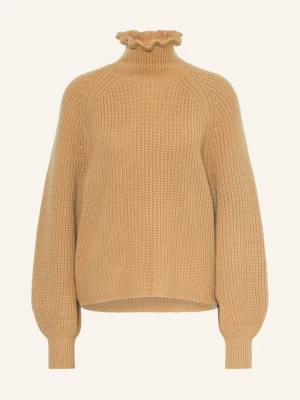 Max Mara Sweter Pontile Z Kaszmirem braun KONIAKOWY