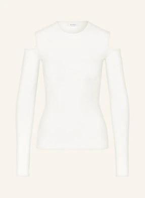 Max Mara Sweter Z Odkrytymi Ramionami Vik weiss