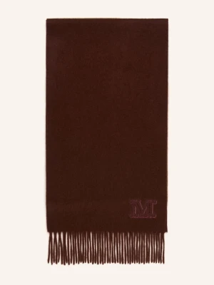 Max Mara Szal Z Kaszmiru Alia braun CIEMNOBRĄZOWY