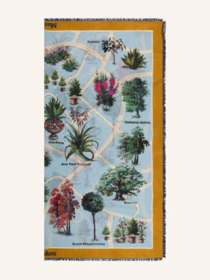 Max Mara Szalik Camice Z Jedwabiem gelb