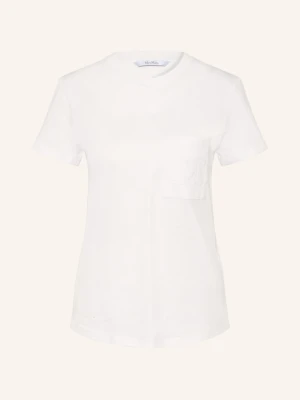 Max Mara T-Shirt Papaia weiss BIAŁY