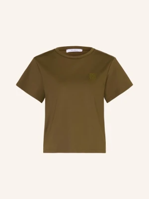 Max Mara T-Shirt Quagga gruen KHAKI