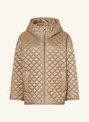 Max Mara The Cube Kurtka Pikowana Leo, Model Dwustronny braun