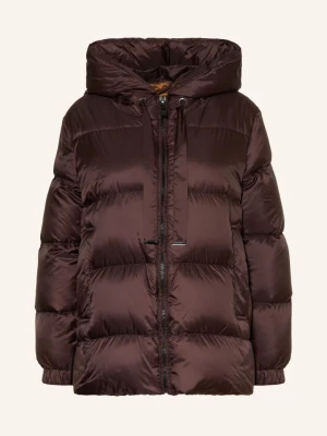 Max Mara The Cube Kurtka Puchowa Seia braun CIEMNOBRĄZOWY
