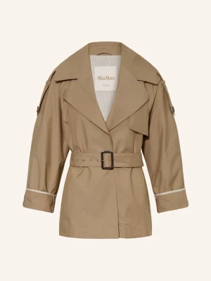 Max Mara The Cube Kurtka Trenczowa Clara braun BEŻOWY
