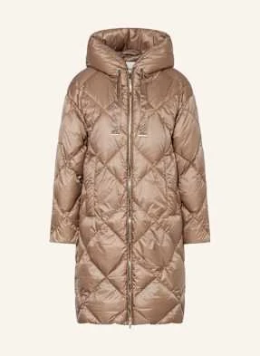 Max Mara The Cube Płaszcz Puchowy Trefe braun
