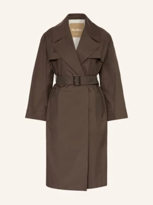Max Mara The Cube Trencz Amour braun CIEMNOBRĄZOWY