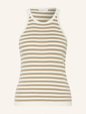 Max Mara Top Z Dzianiny Arnes weiss