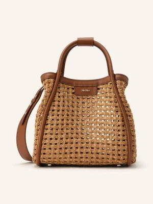 Max Mara Torebka Marinecesto Z Etui braun