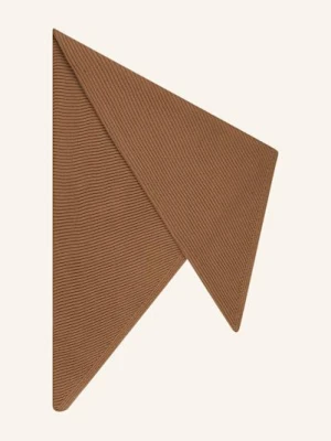 Max Mara Trójkątna Chusta Girotta braun