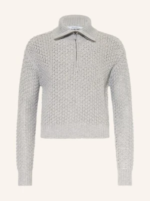 Max Mara Troyer Tequila Z Błyszczącą Przędzą grau