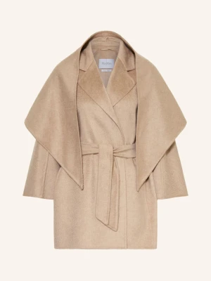 Max Mara Zestaw Detto: Płaszcz Z Kaszmiru I Szal beige