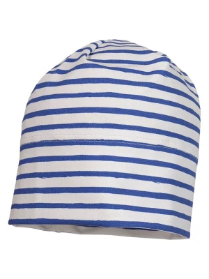 MaxiMo Czapka beanie w kolorze biało-granatowym rozmiar: 53 cm