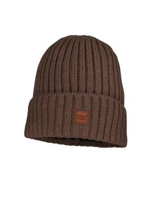 MaxiMo Czapka beanie w kolorze brązowym rozmiar: 51 cm