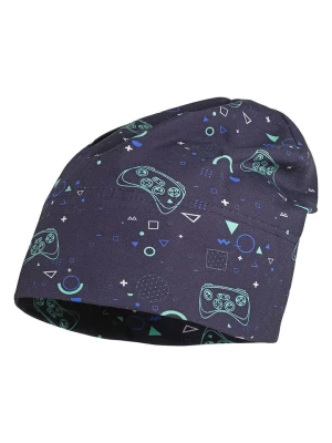 MaxiMo Czapka beanie w kolorze zielono-granatowym rozmiar: 53 cm