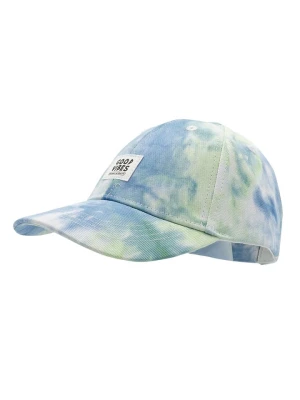 MaxiMo Czapka "Good vibes" w kolorze zielono-błękitnym rozmiar: 55 cm