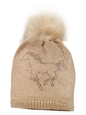 MaxiMo Czapka w kolorze beżowym rozmiar: 53 cm