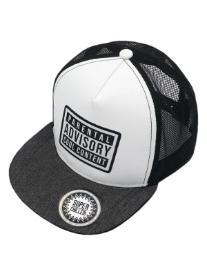 MaxiMo Czapka w kolorze czarno-biało-antracytowym rozmiar: 55 cm