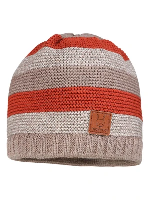 MaxiMo Czapka w kolorze czerwono-szarym rozmiar: 43 cm