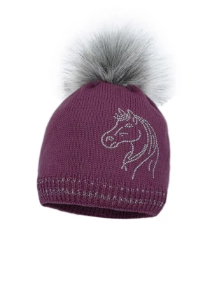 MaxiMo Czapka w kolorze fioletowym rozmiar: 49 cm