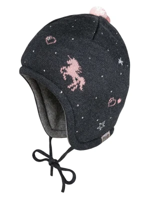 MaxiMo Czapka w kolorze granatowo-jasnoróżowym rozmiar: 51 cm