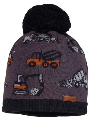 MaxiMo Czapka w kolorze granatowo-szarym rozmiar: 49 cm