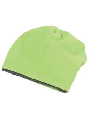 MaxiMo Dwustronna czapka beanie w kolorze granatowo-zielonym rozmiar: 53 cm