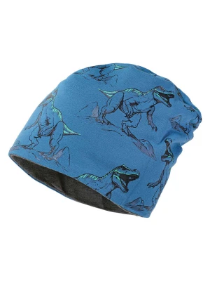 MaxiMo Dwustronna czapka beanie w kolorze niebieskim rozmiar: 51 cm