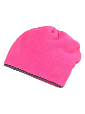 MaxiMo Dwustronna czapka beanie w kolorze różowo-szarym rozmiar: 53 cm