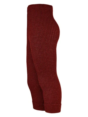 MaxiMo Legginsy wełniane w kolorze bordowym rozmiar: 110