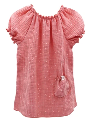 MaxiMo Sukienka w kolorze szaroróżowo-białym rozmiar: 116