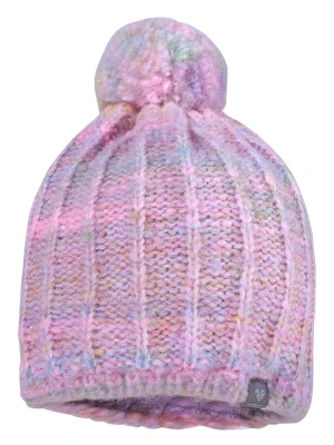 MaxiMo Wełniana czapka w kolorze fioletowo-jasnoróżowym rozmiar: 53 cm