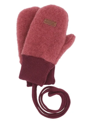 MaxiMo Wełniane rękawiczki w kolorze czerwonym rozmiar: L