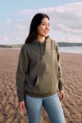 Maya damska organiczna bluza z kapturem - Green Animal