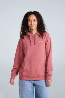 Maya damska organiczna bluza z kapturem - Pink Animal