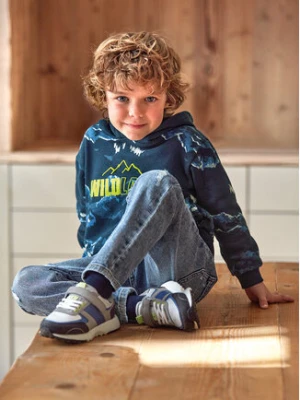 Mayoral Bluza 4.430 Granatowy Regular Fit