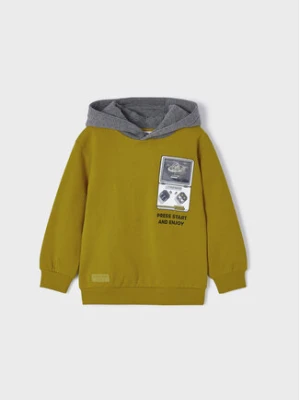 Mayoral Bluza 4455 Zielony Regular Fit