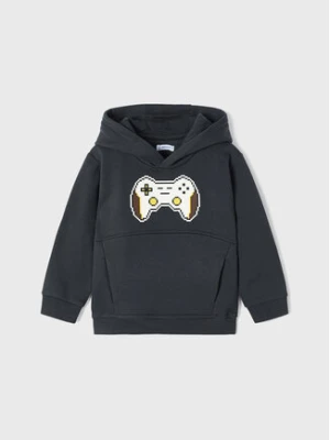 Mayoral Bluza 4456 Czarny Regular Fit