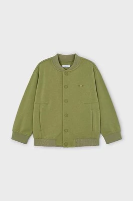 Mayoral bluza dziecięca kolor zielony gładka