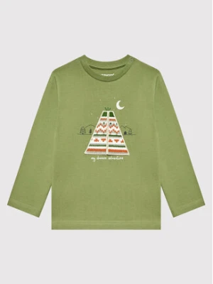 Mayoral Bluzka 2007 Zielony Regular Fit